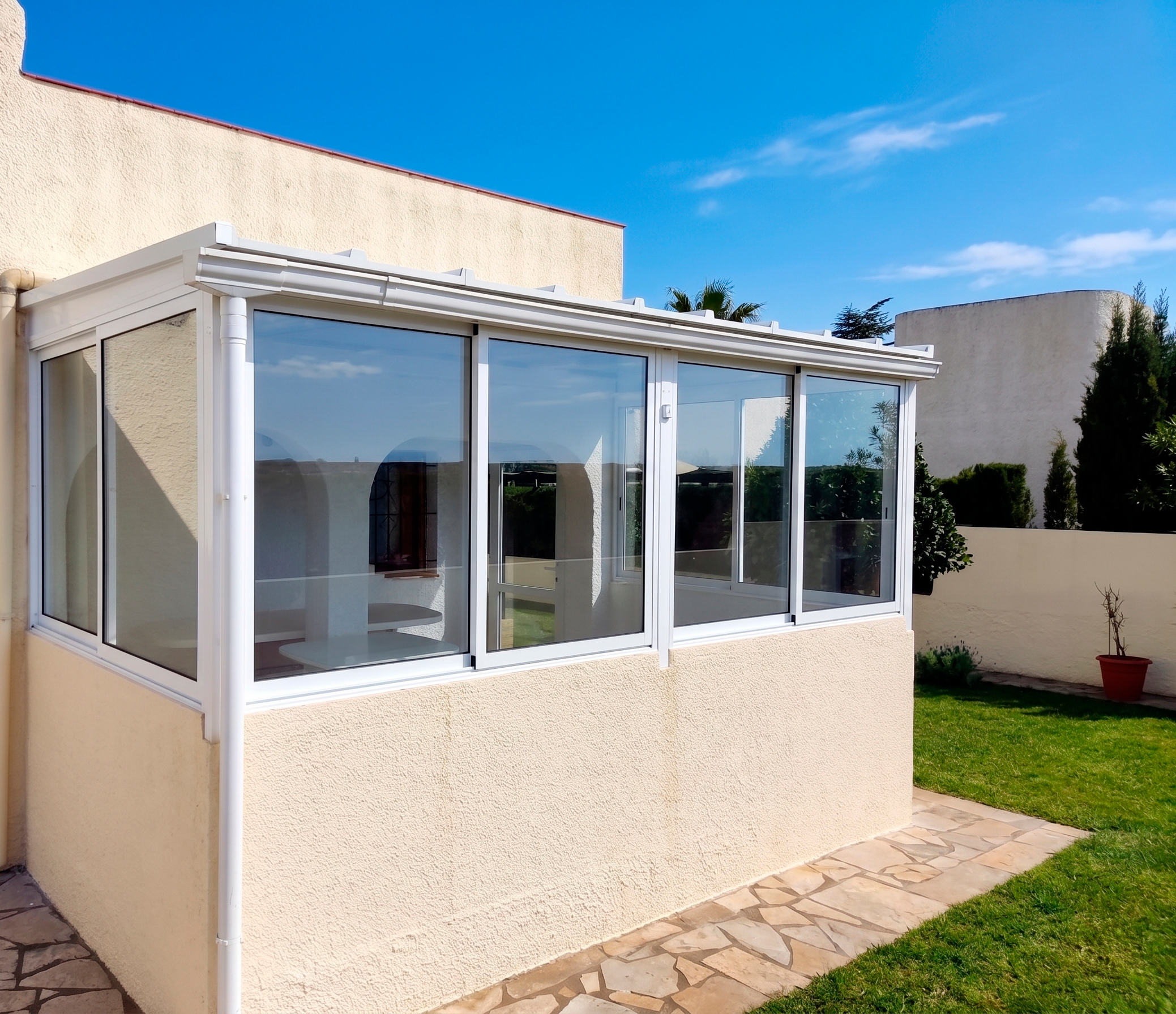 Instalación de ventanas de aluminio con puente térmico